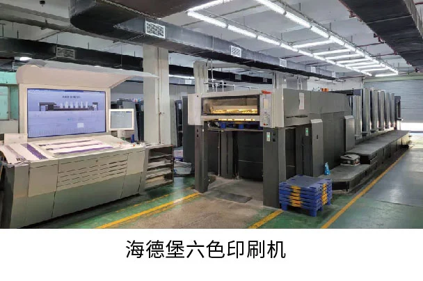 Heidelberg 6-color offset printing press