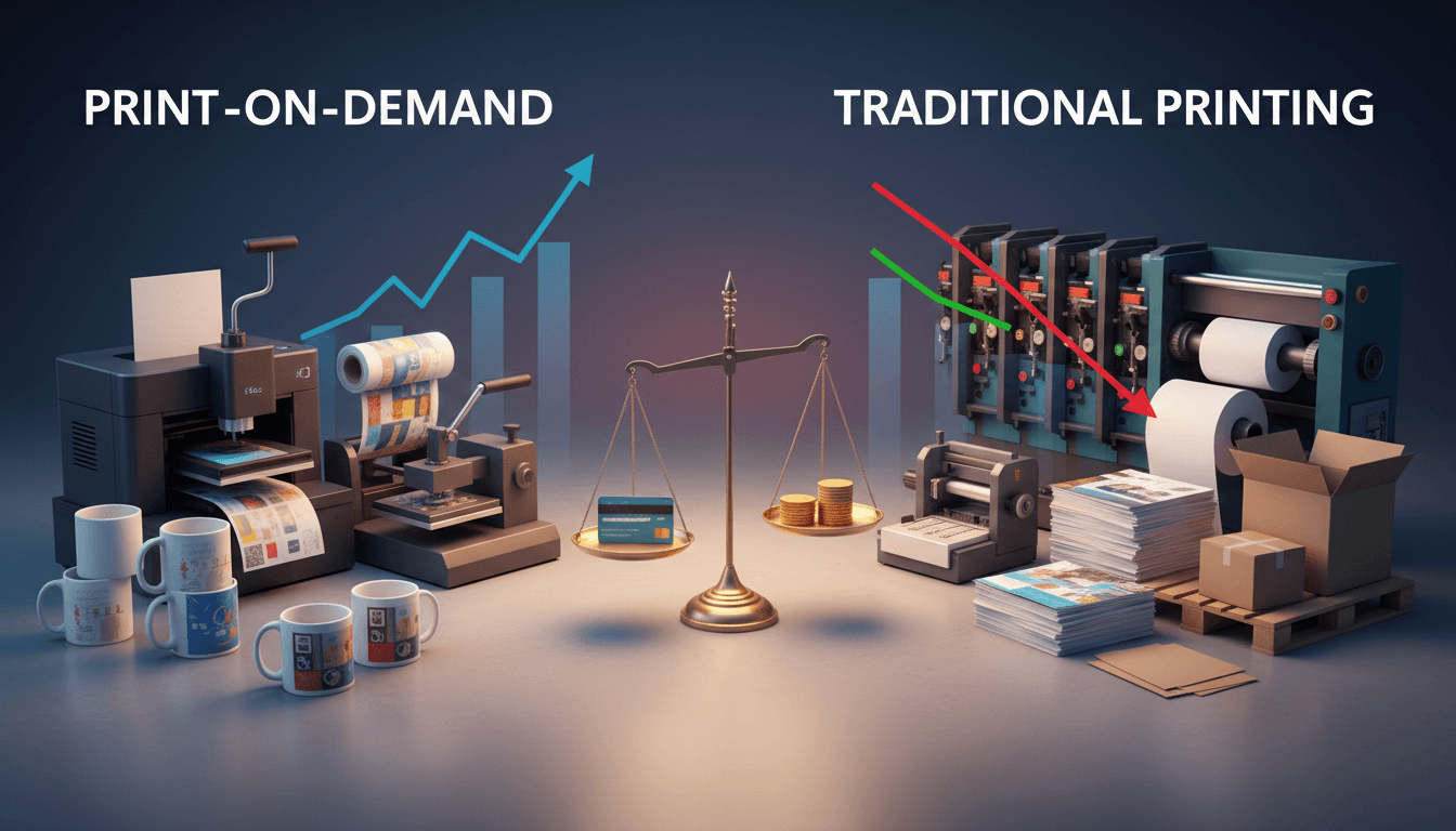 Print-On-Demand vs Traditional Printing Cost Analysis: A 2026 Implementation Guide