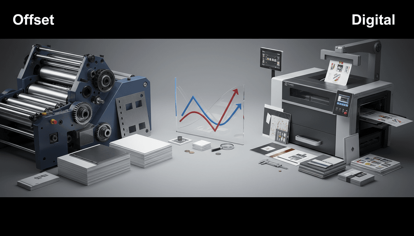 Offset vs Digital Printing Cost Per Unit: A 2026 Implementation Guide