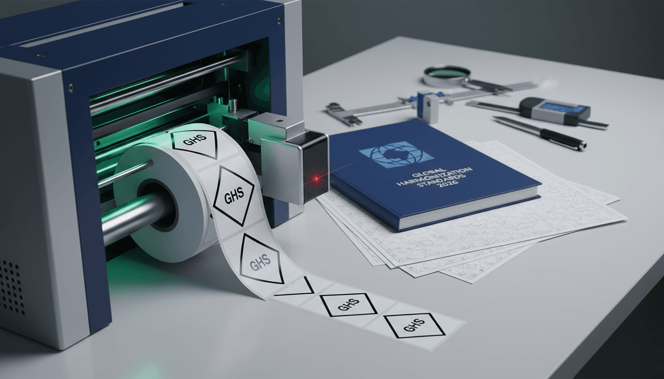 GHS Label Printing 2026: Avoid Fines with Hybrid Digital + Offset Strategy