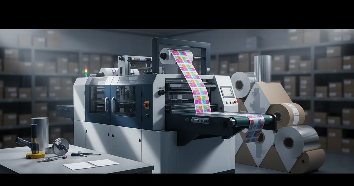 Comparison: bulk label printing — Bulk label printing cuts unit costs 25-40%